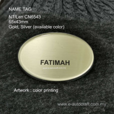 Name Tag Len<br>Semi Color Printing<br>NT/Len CN_6543